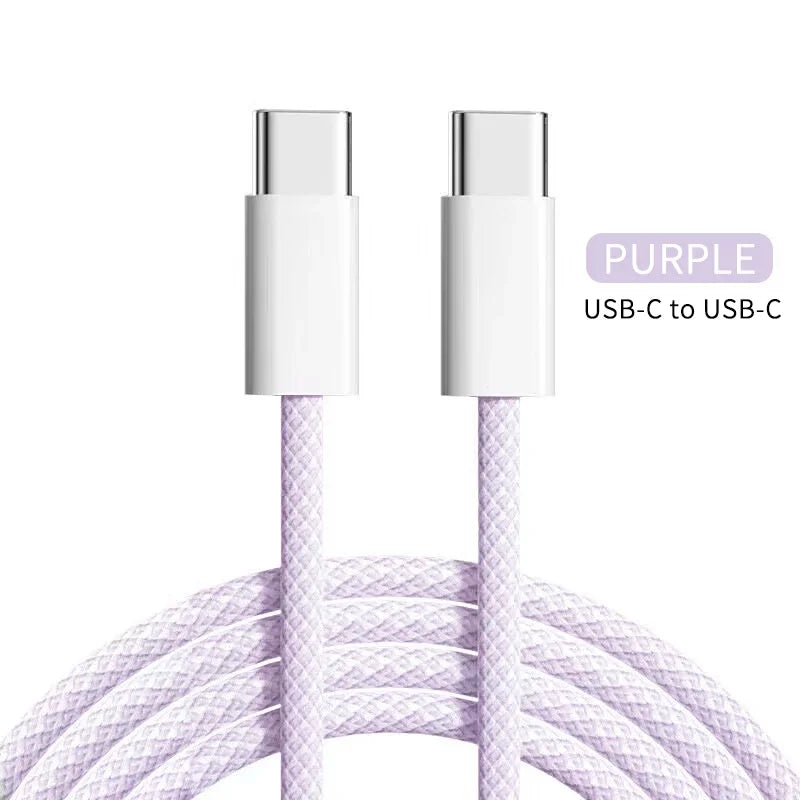 USB-C To Type C Cable for Fast Charging