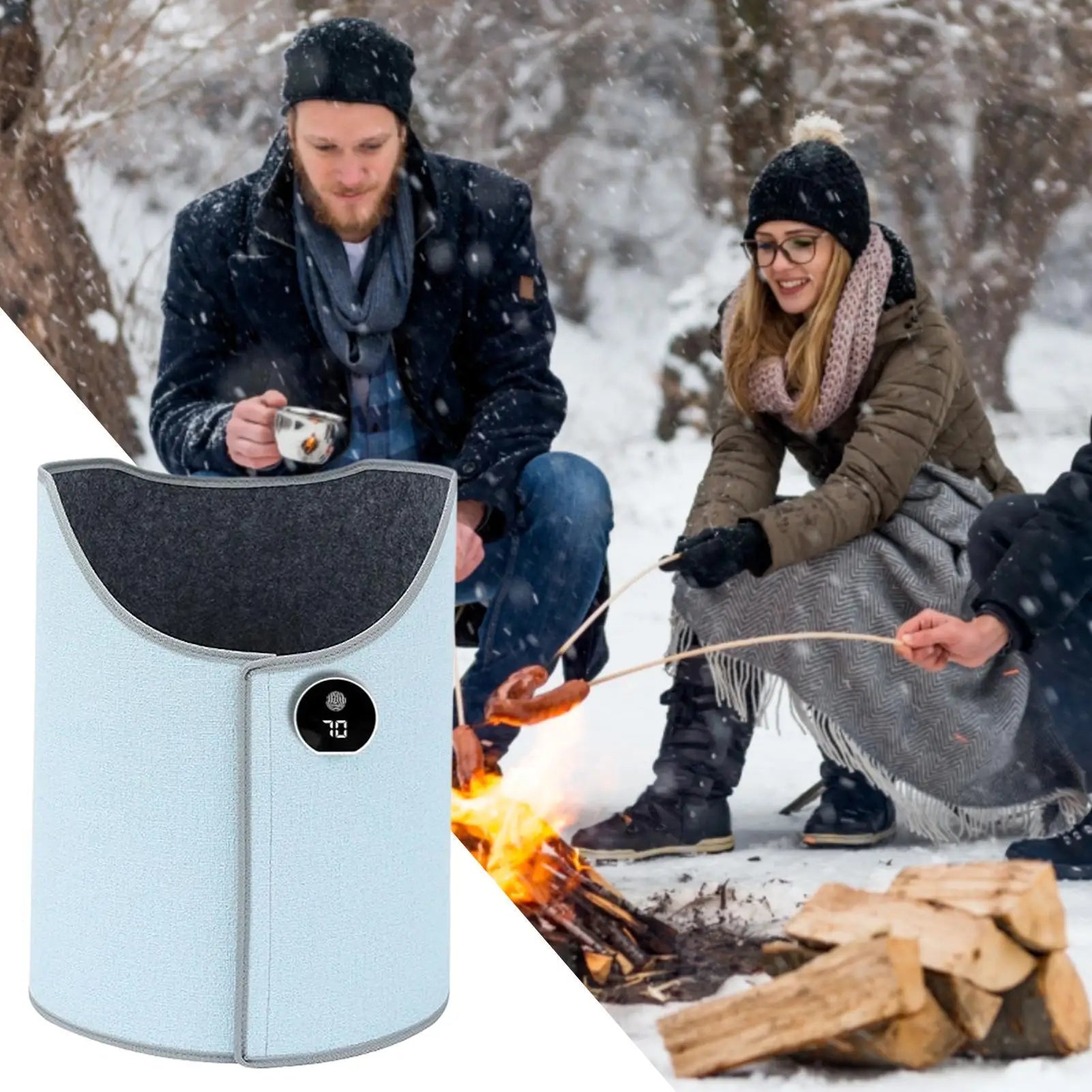 Under Desk Heater Leg Warmer