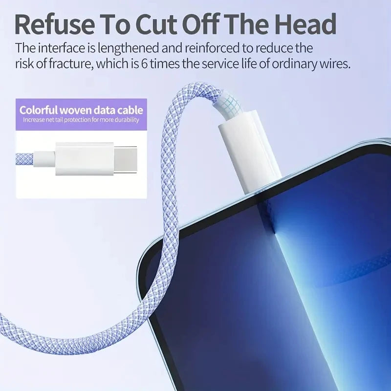 USB-C To Type C Cable for Fast Charging